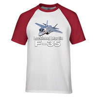 Thumbnail for The Lockheed Martin F35 Designed Raglan T-Shirts