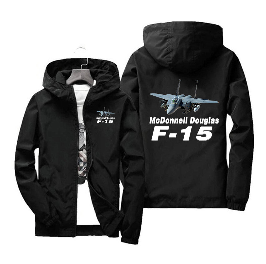 The McDonnell Douglas F15 Designed Windbreaker Jackets