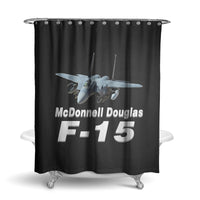 Thumbnail for The McDonnell Douglas F15 Designed Shower Curtains