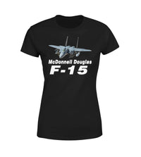 Thumbnail for The McDonnell Douglas F15 Designed Women T-Shirts