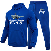 Thumbnail for The McDonnell Douglas F15 Designed Hoodies & Sweatpants Set