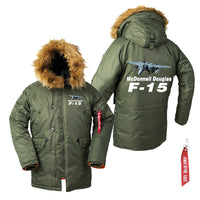 Thumbnail for The McDonnell Douglas F15 Designed Parka Bomber Jackets