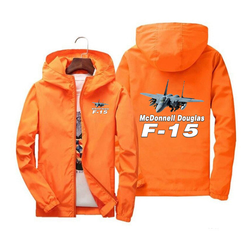 The McDonnell Douglas F15 Designed Windbreaker Jackets
