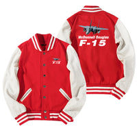 Thumbnail for The McDonnell Douglas F15 Designed Baseball Style Jackets