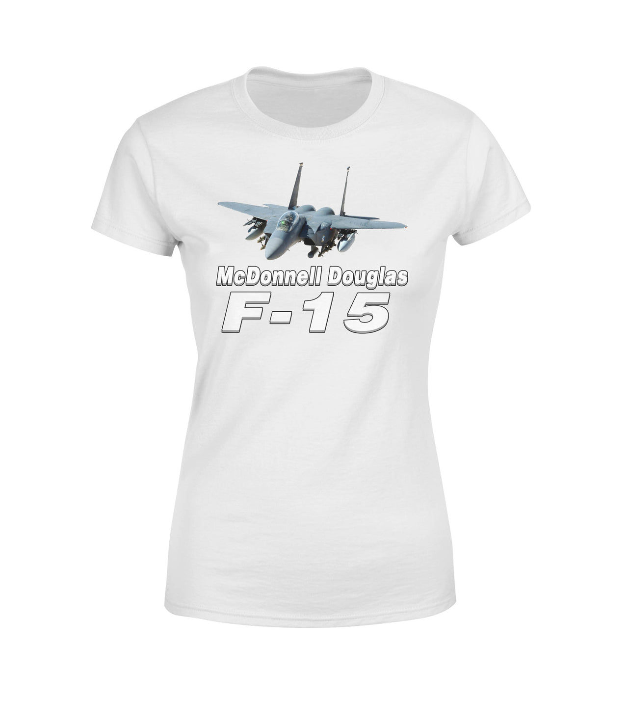 The McDonnell Douglas F15 Designed Women T-Shirts