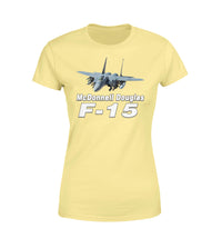 Thumbnail for The McDonnell Douglas F15 Designed Women T-Shirts