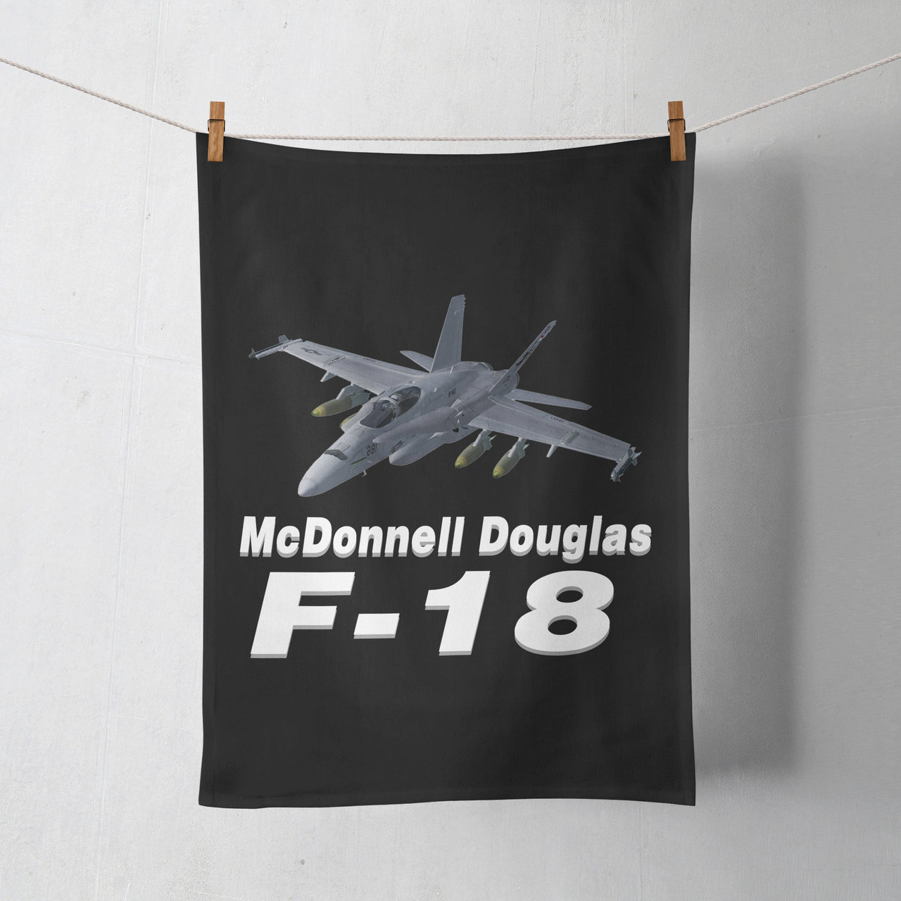 The McDonnell Douglas F18 Designed Towels
