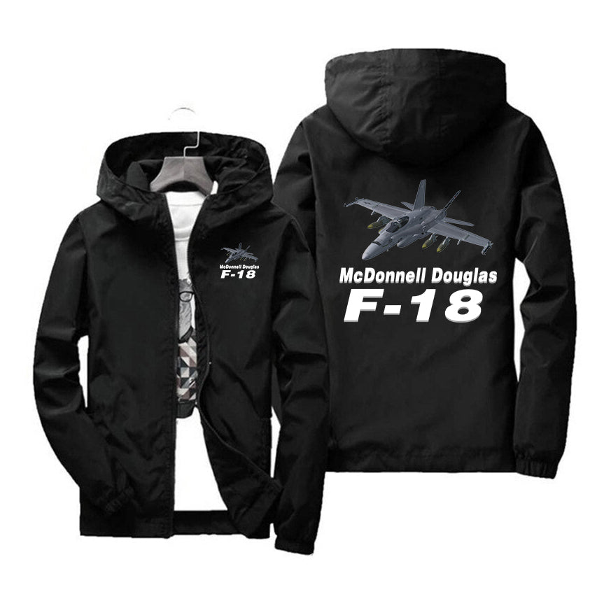 The McDonnell Douglas F18 Designed Windbreaker Jackets