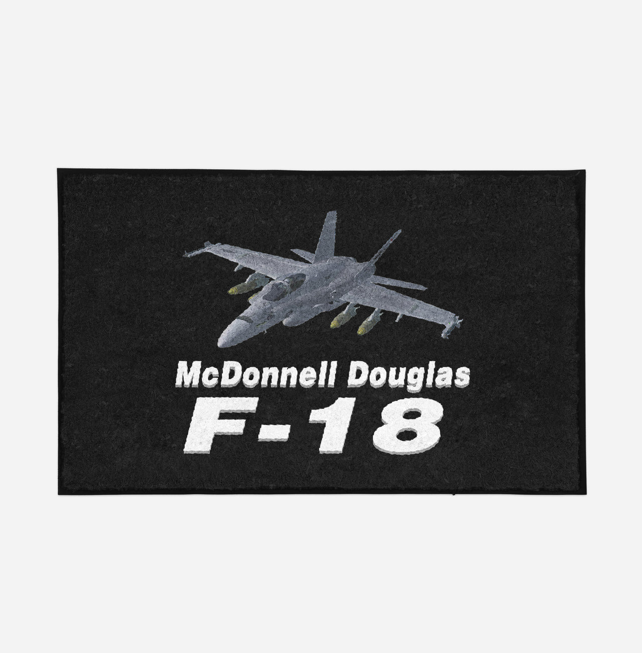 The McDonnell Douglas F18 Designed Door Mats