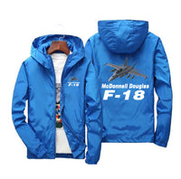 Thumbnail for The McDonnell Douglas F18 Designed Windbreaker Jackets