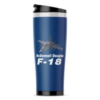 Thumbnail for The McDonnell Douglas F18 Designed Stainless Steel Travel Mugs