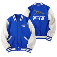 Thumbnail for The McDonnell Douglas F18 Designed Baseball Style Jackets