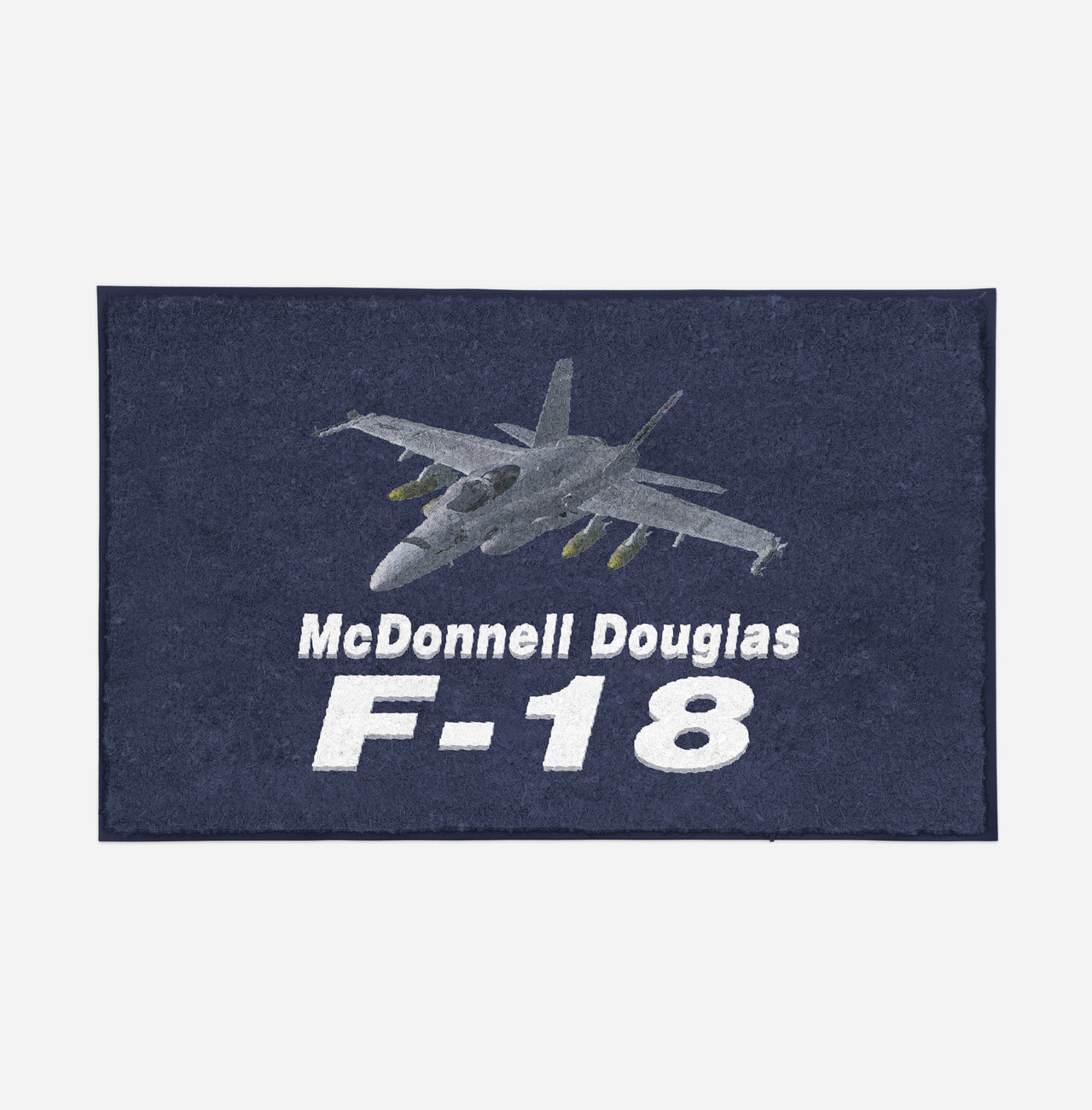 The McDonnell Douglas F18 Designed Door Mats