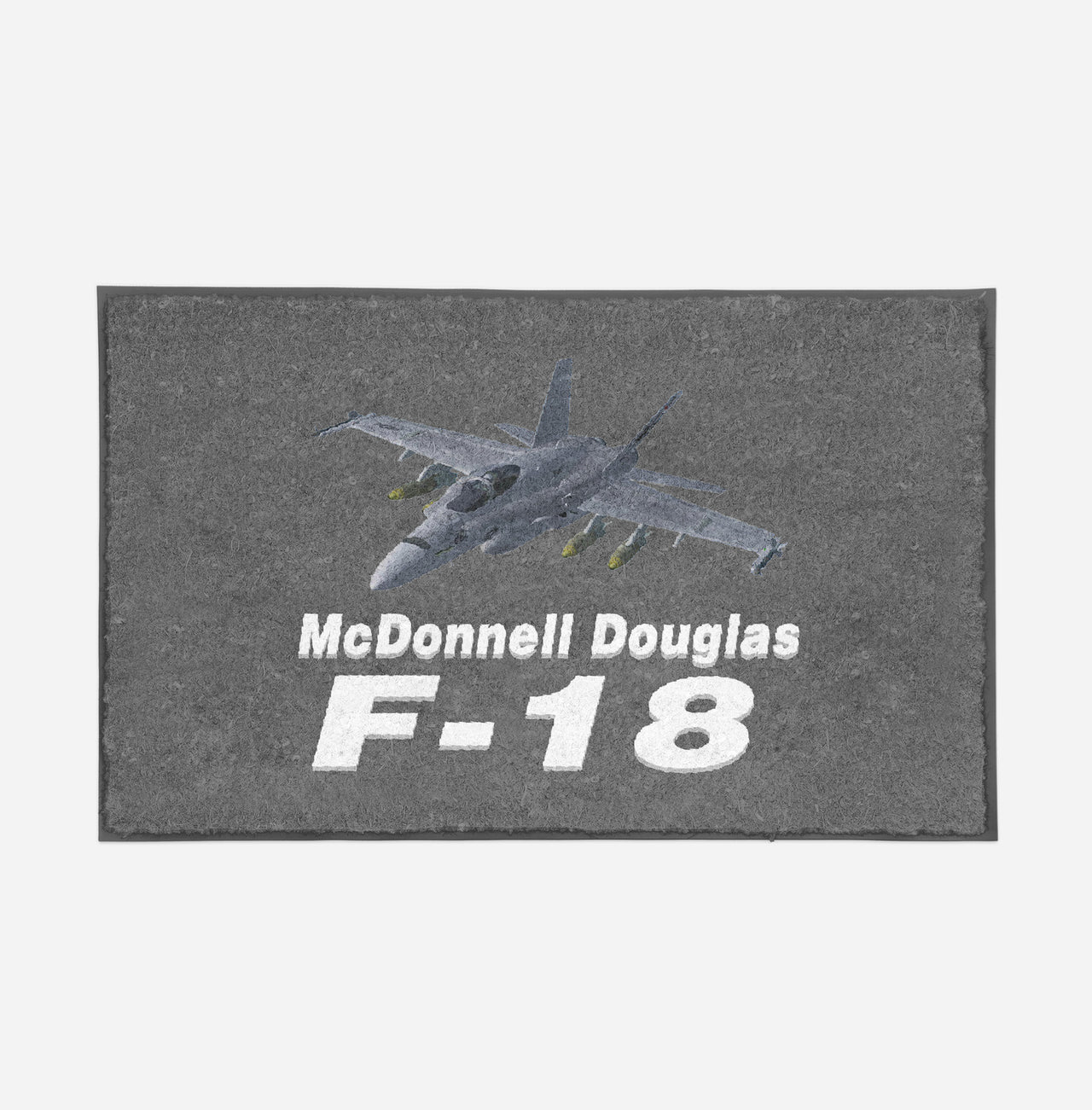 The McDonnell Douglas F18 Designed Door Mats