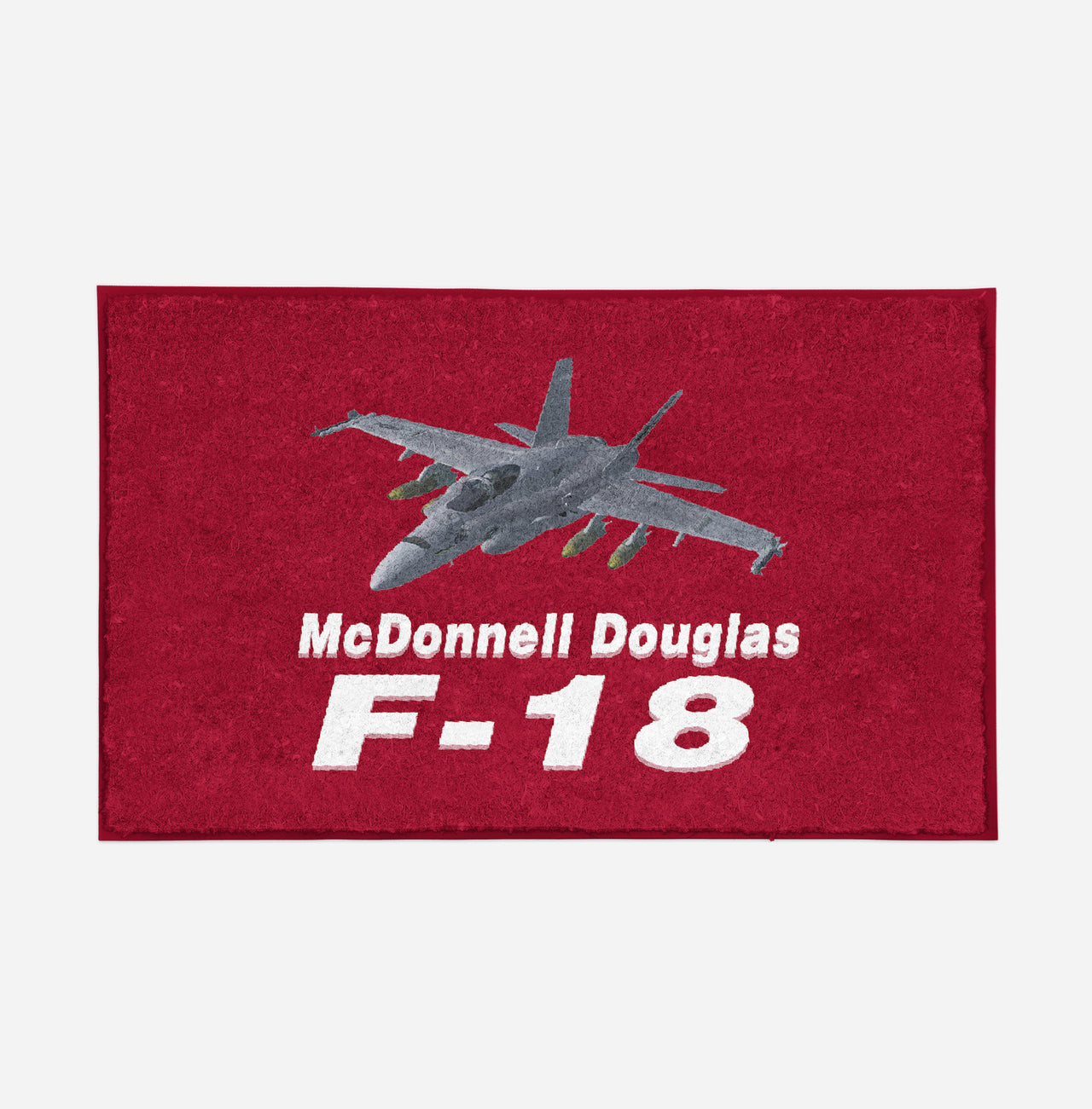 The McDonnell Douglas F18 Designed Door Mats