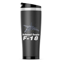 Thumbnail for The McDonnell Douglas F18 Designed Stainless Steel Travel Mugs