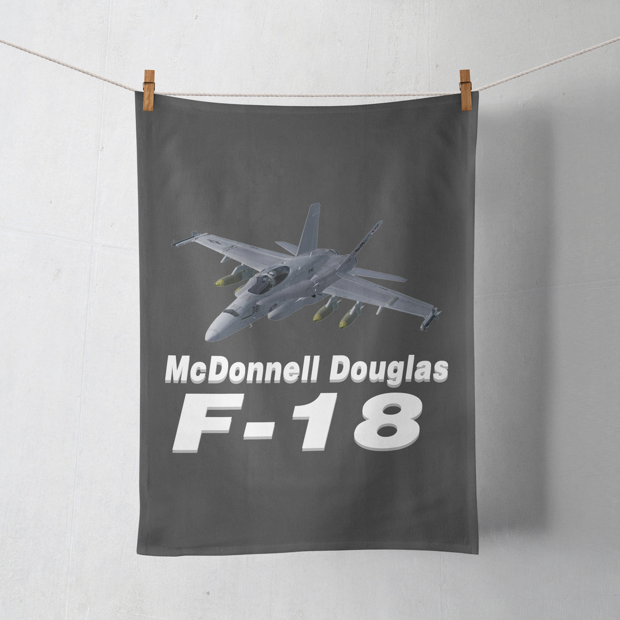 The McDonnell Douglas F18 Designed Towels