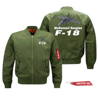 Thumbnail for The McDonnell Douglas F18 Designed Pilot Jackets (Customizable)