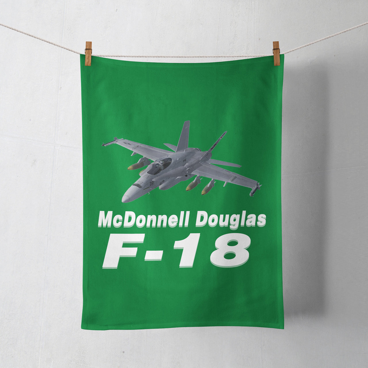 The McDonnell Douglas F18 Designed Towels