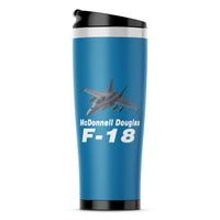 Thumbnail for The McDonnell Douglas F18 Designed Stainless Steel Travel Mugs