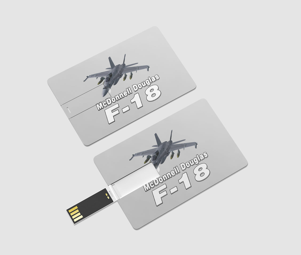 The McDonnell Douglas F18 Designed USB Cards