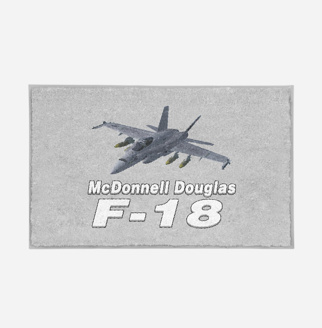 The McDonnell Douglas F18 Designed Door Mats