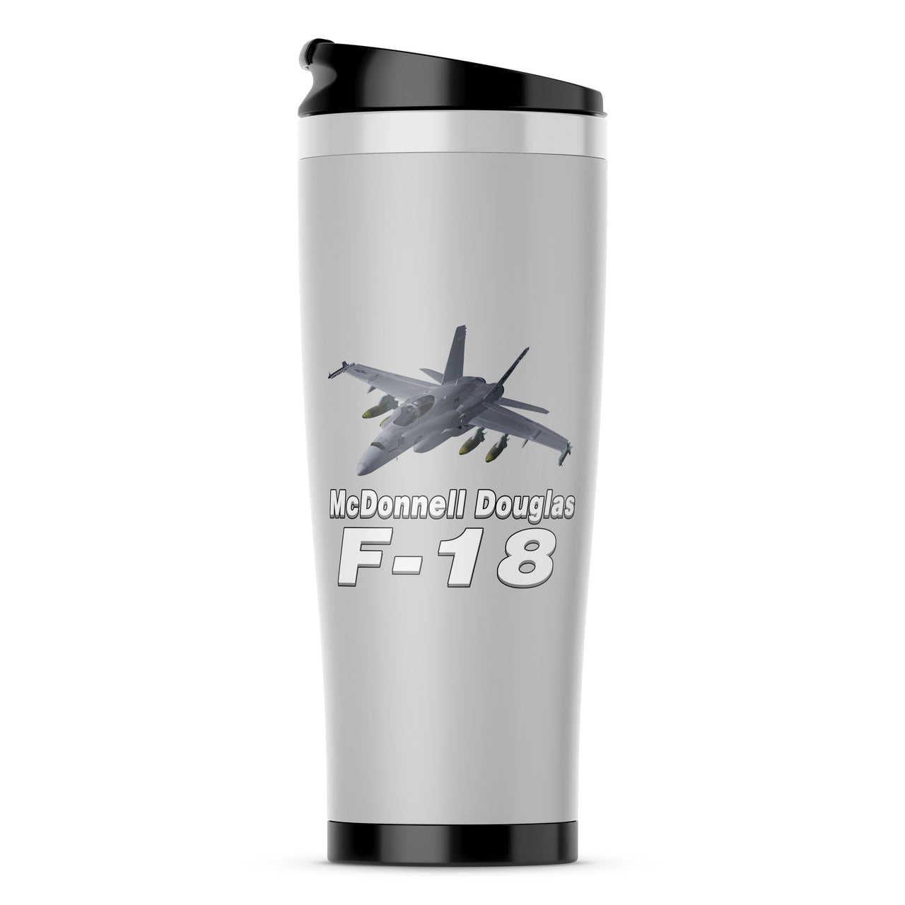 The McDonnell Douglas F18 Designed Travel Mugs