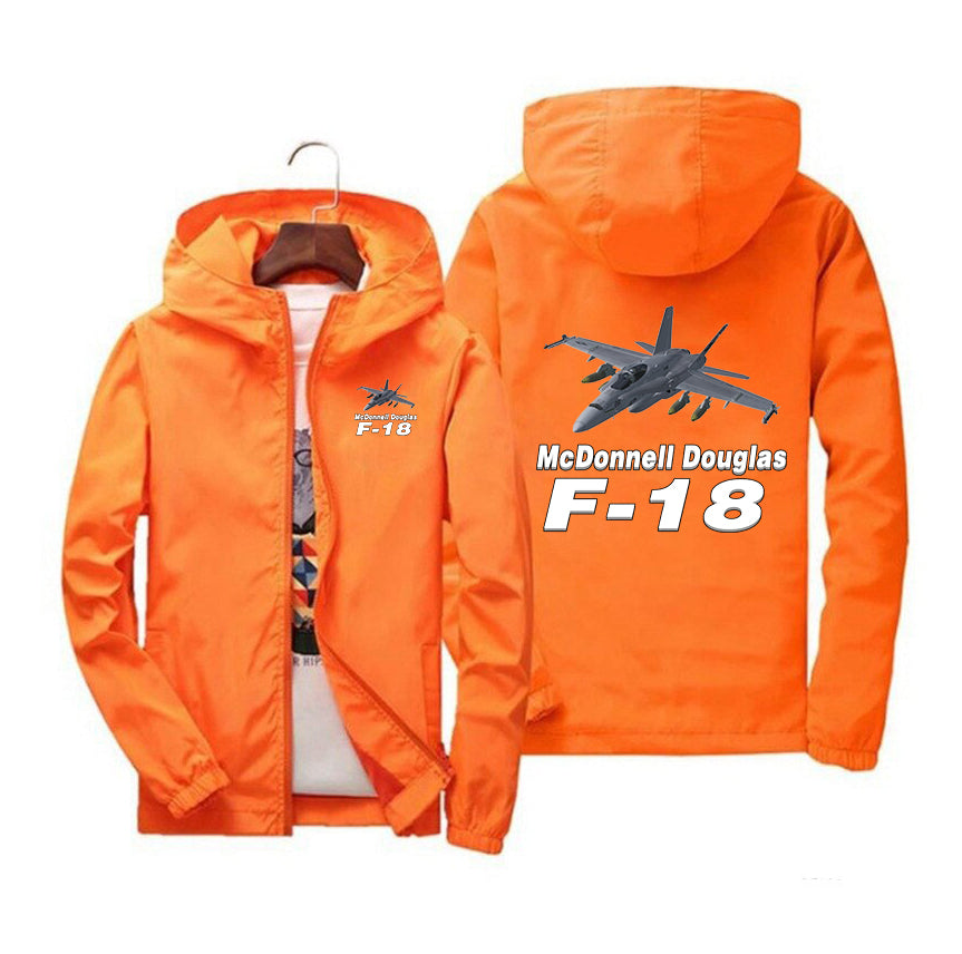 The McDonnell Douglas F18 Designed Windbreaker Jackets
