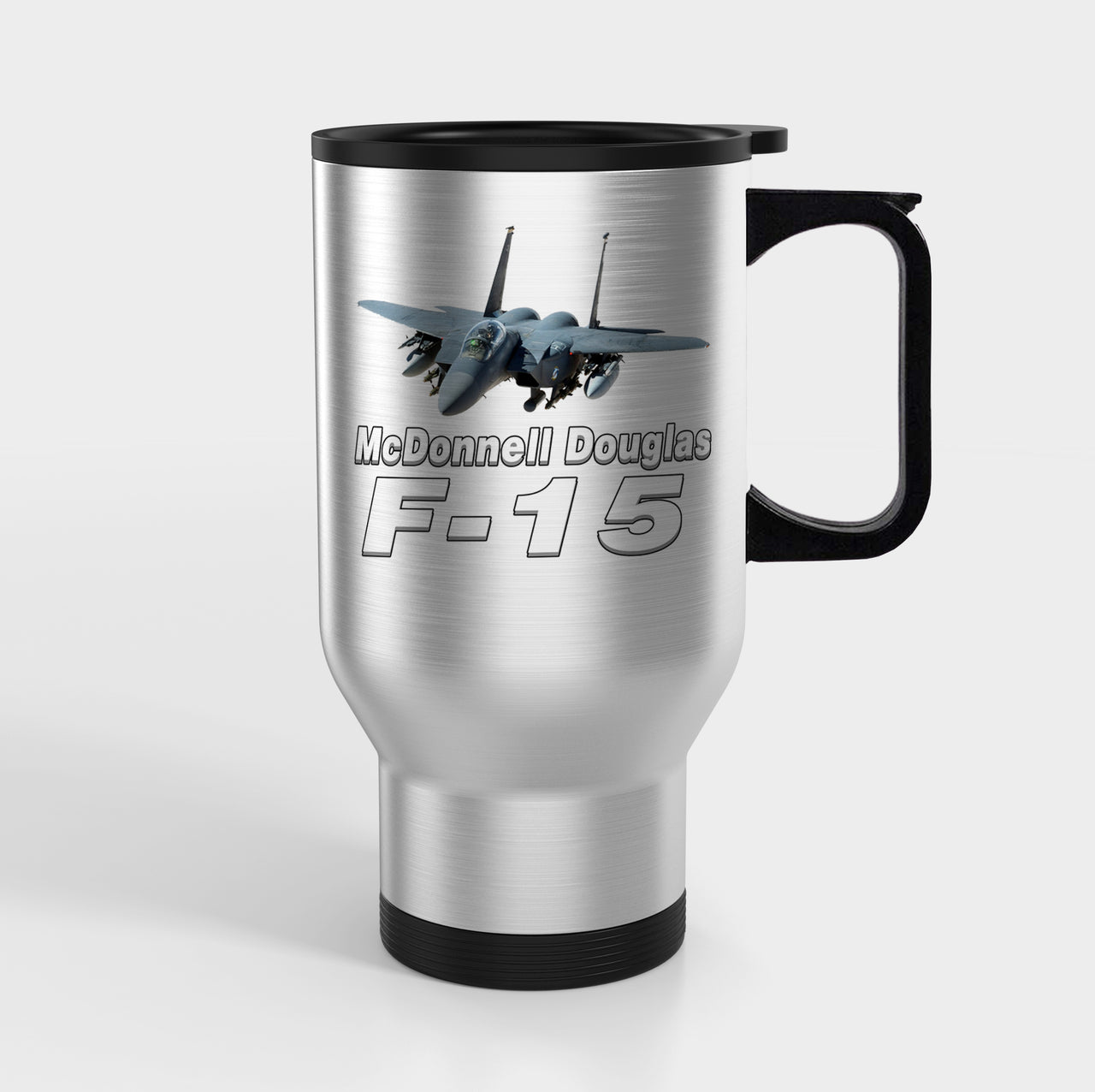 The McDonnell Douglas F18 Designed Travel Mugs (With Holder)