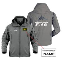 Thumbnail for The McDonnell Douglas F18 Designed Military Jackets (Customizable)