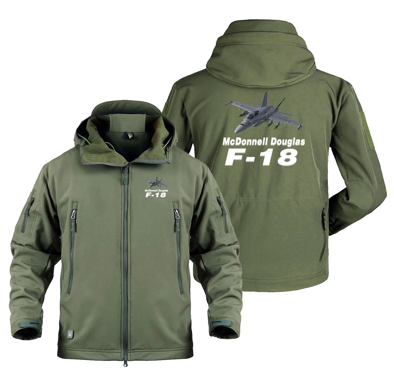 The McDonnell Douglas F18 Designed Military Jackets (Customizable)