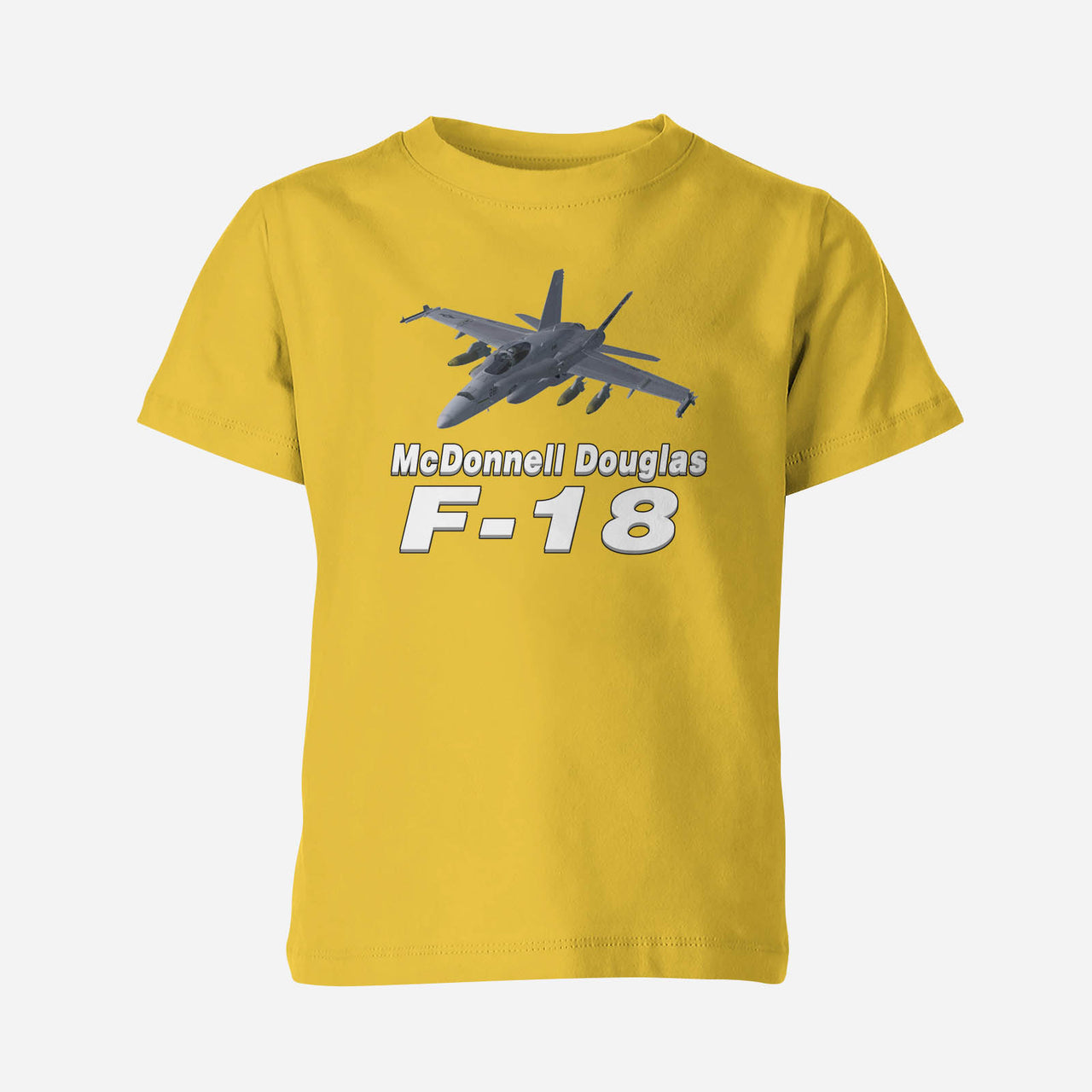 The McDonnell Douglas F18 Designed Children T-Shirts