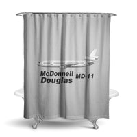 Thumbnail for The McDonnell Douglas MD-11 Designed Shower Curtains