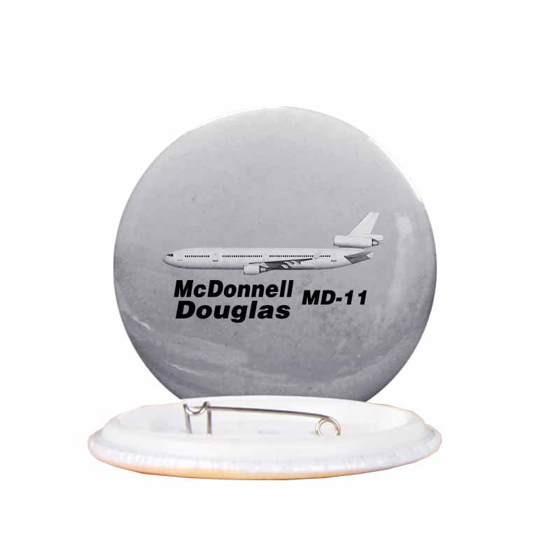 The McDonnell Douglas MD-11 Designed Pins