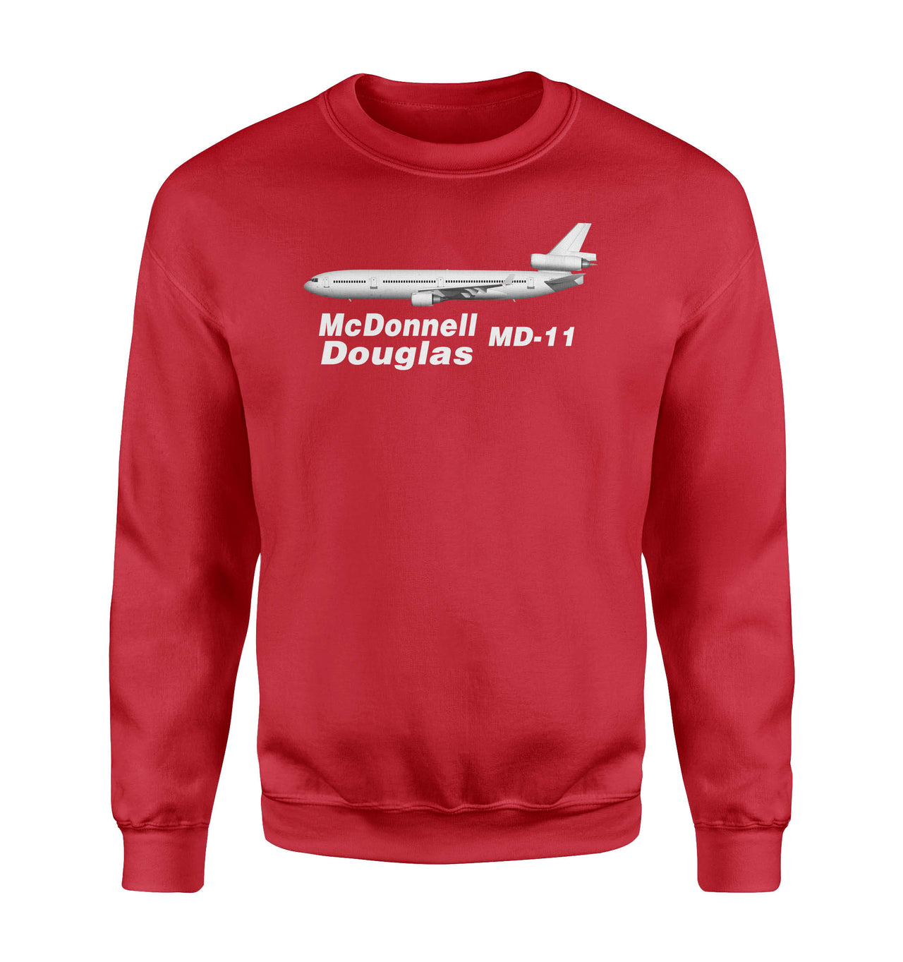 The McDonnell Douglas MD-11 Designed Sweatshirts