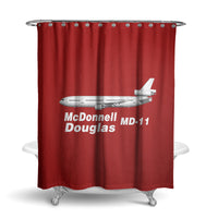 Thumbnail for The McDonnell Douglas MD-11 Designed Shower Curtains