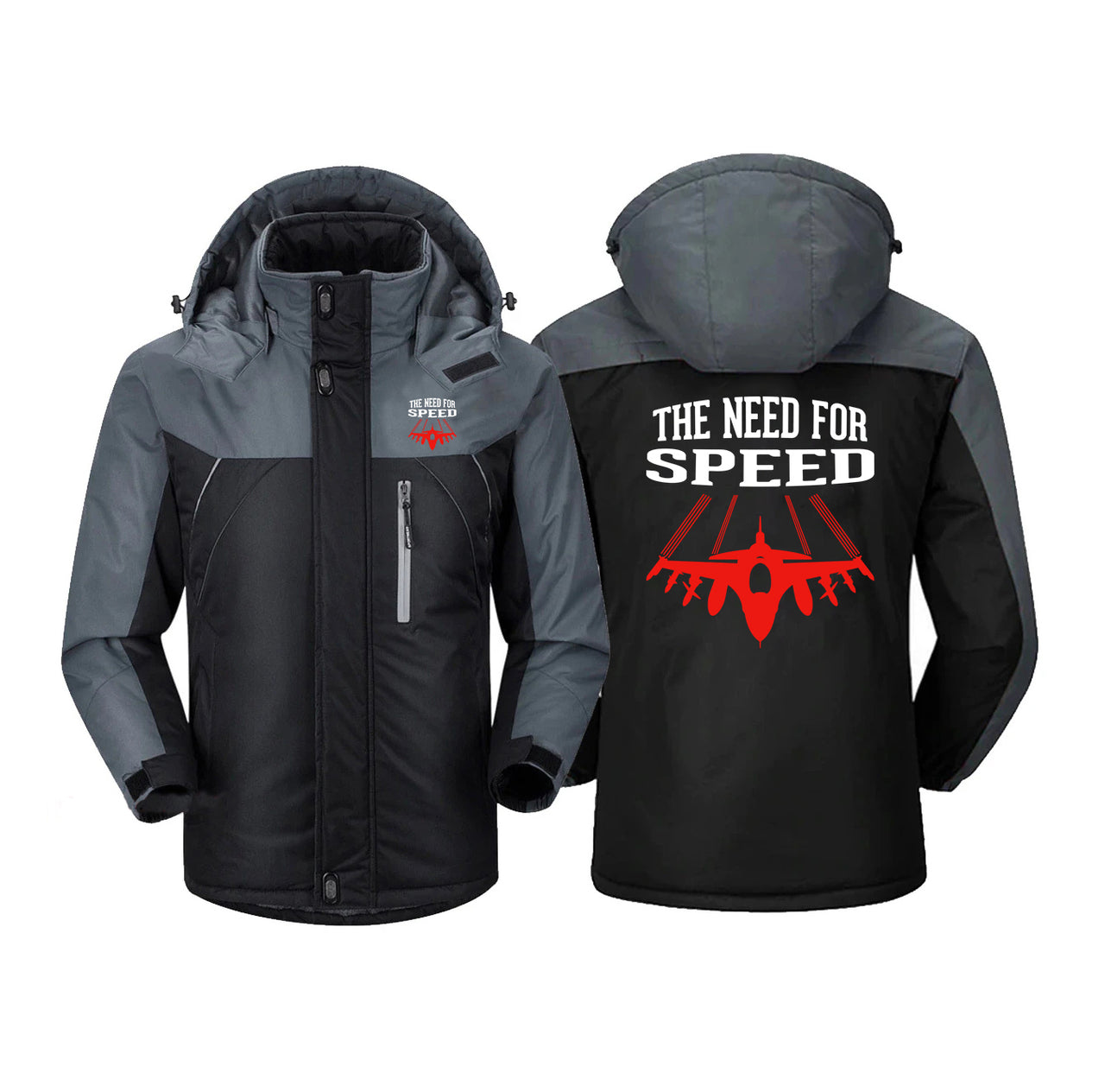 The Need For Speed Designed Thick Winter Jackets