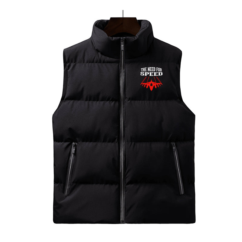 The Need For Speed Designed Puffy Vests