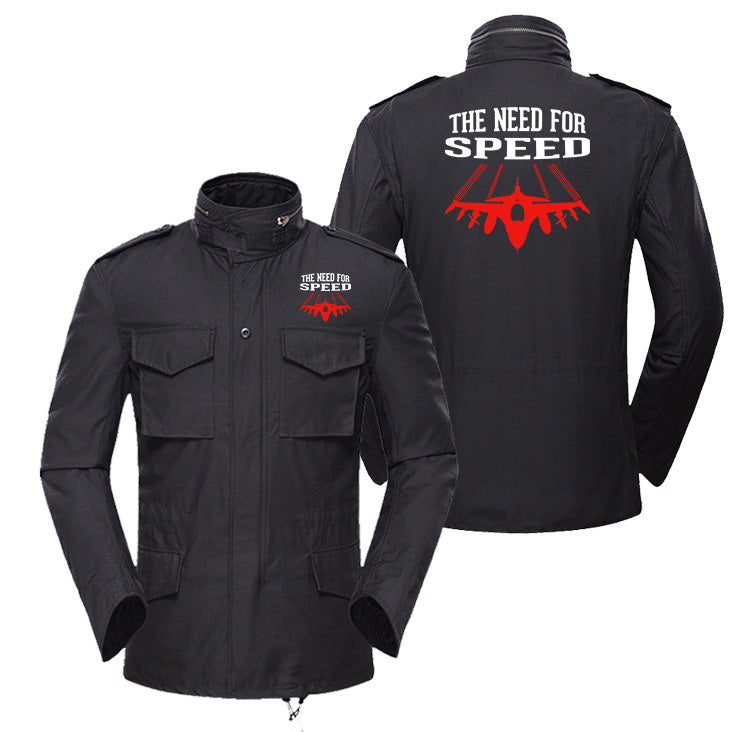 The Need For Speed Designed Military Coats
