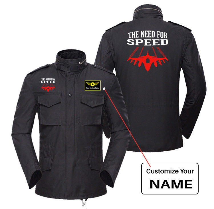 The Need For Speed Designed Military Coats