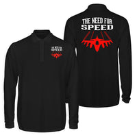 Thumbnail for The Need For Speed Designed Long Sleeve Polo T-Shirts (Double-Side)