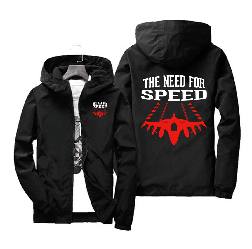 The Need For Speed Designed Windbreaker Jackets