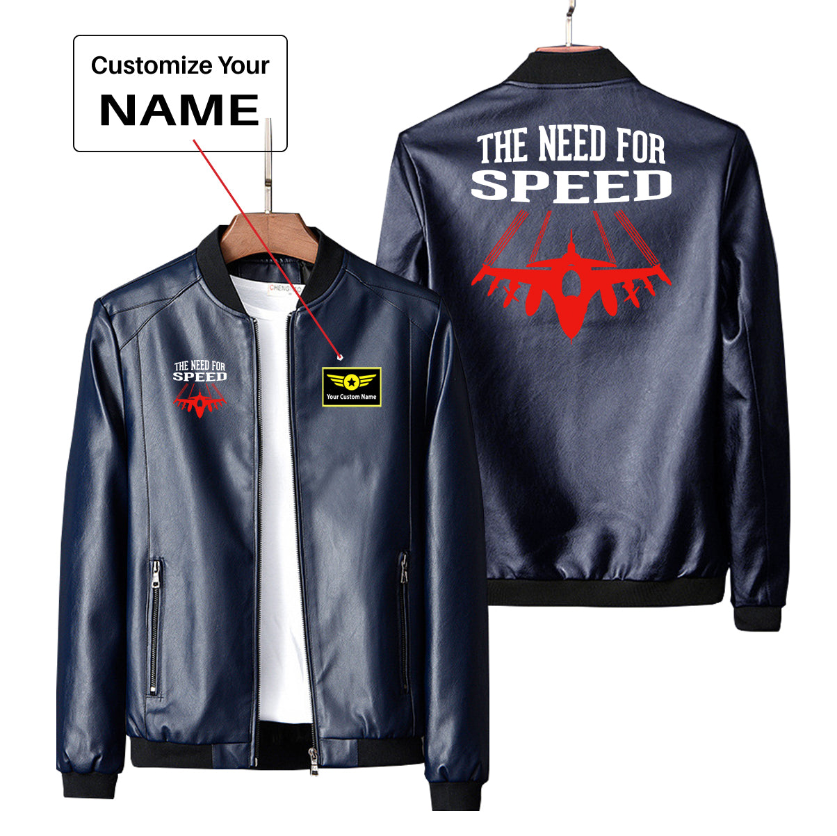 The Need For Speed Designed PU Leather Jackets