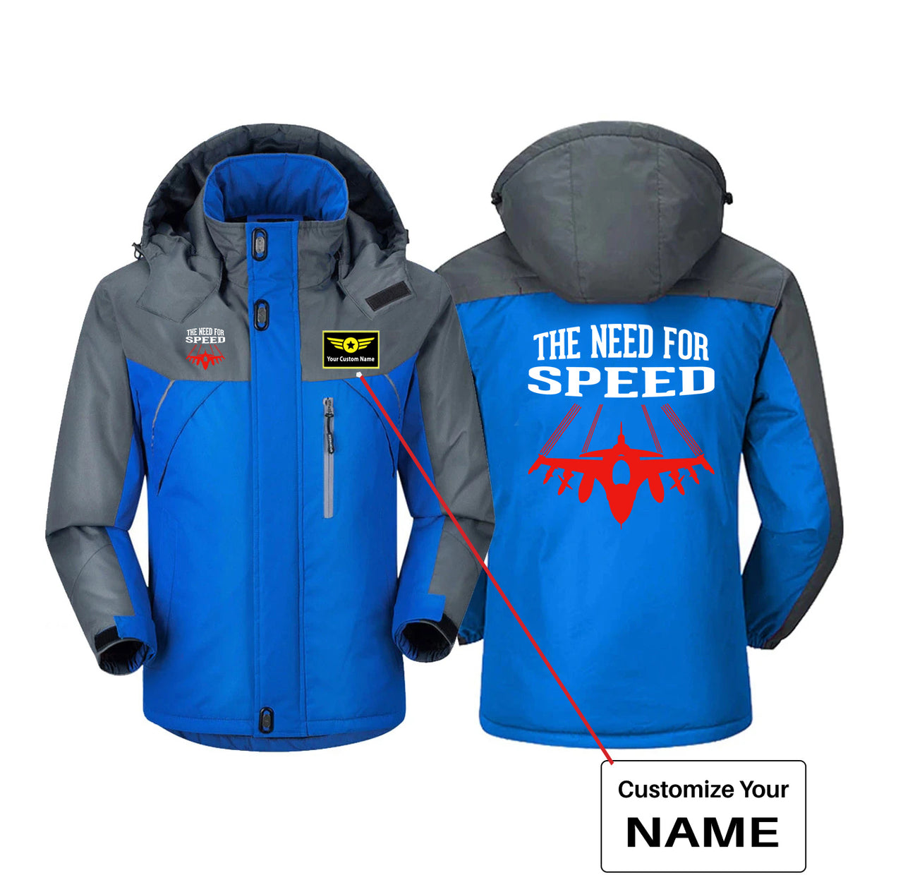 The Need For Speed Designed Thick Winter Jackets