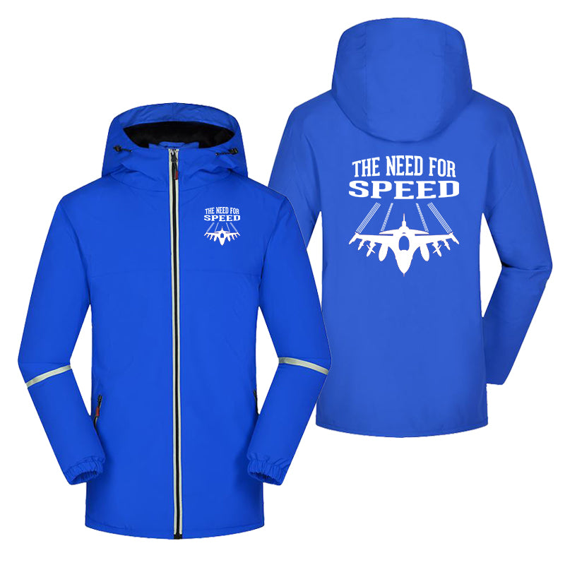 The Need For Speed Designed Rain Coats & Jackets