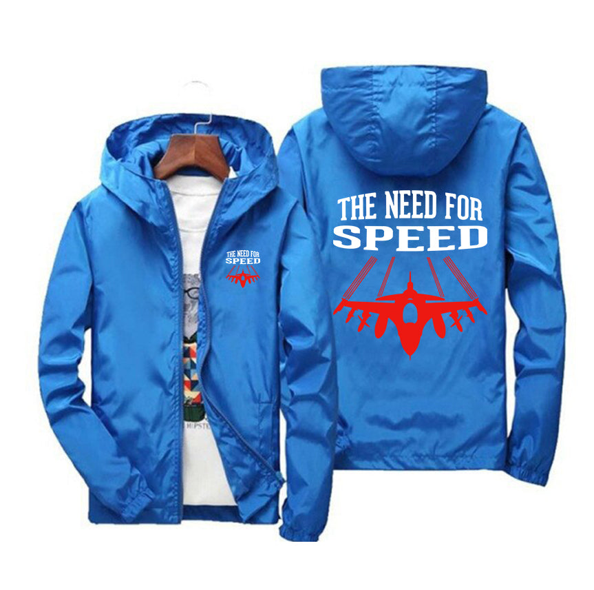 The Need For Speed Designed Windbreaker Jackets