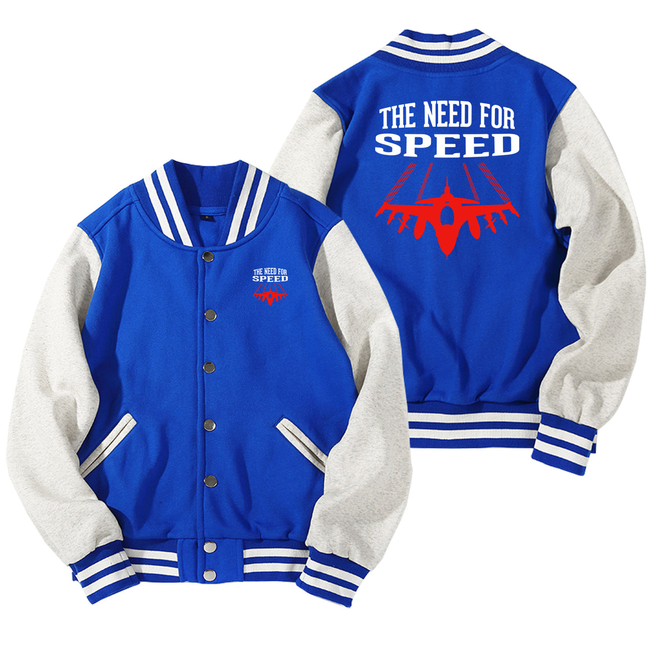 The Need For Speed Designed Baseball Style Jackets