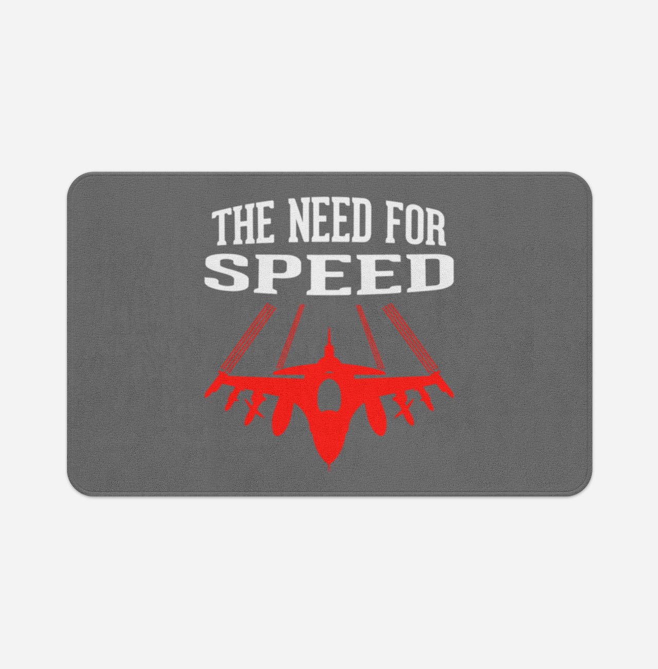 The Need For Speed Designed Bath Mats