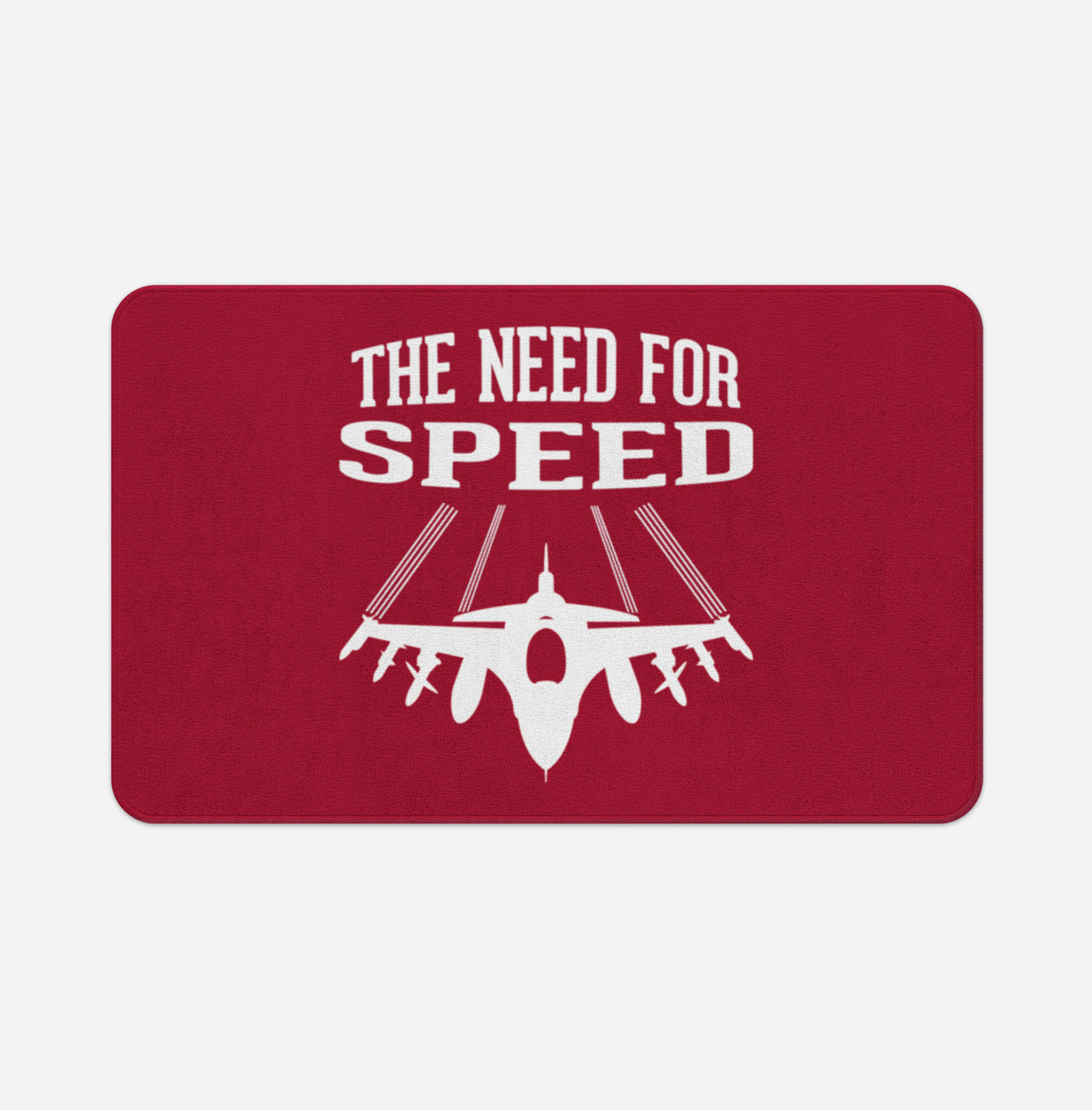 The Need For Speed Designed Bath Mats