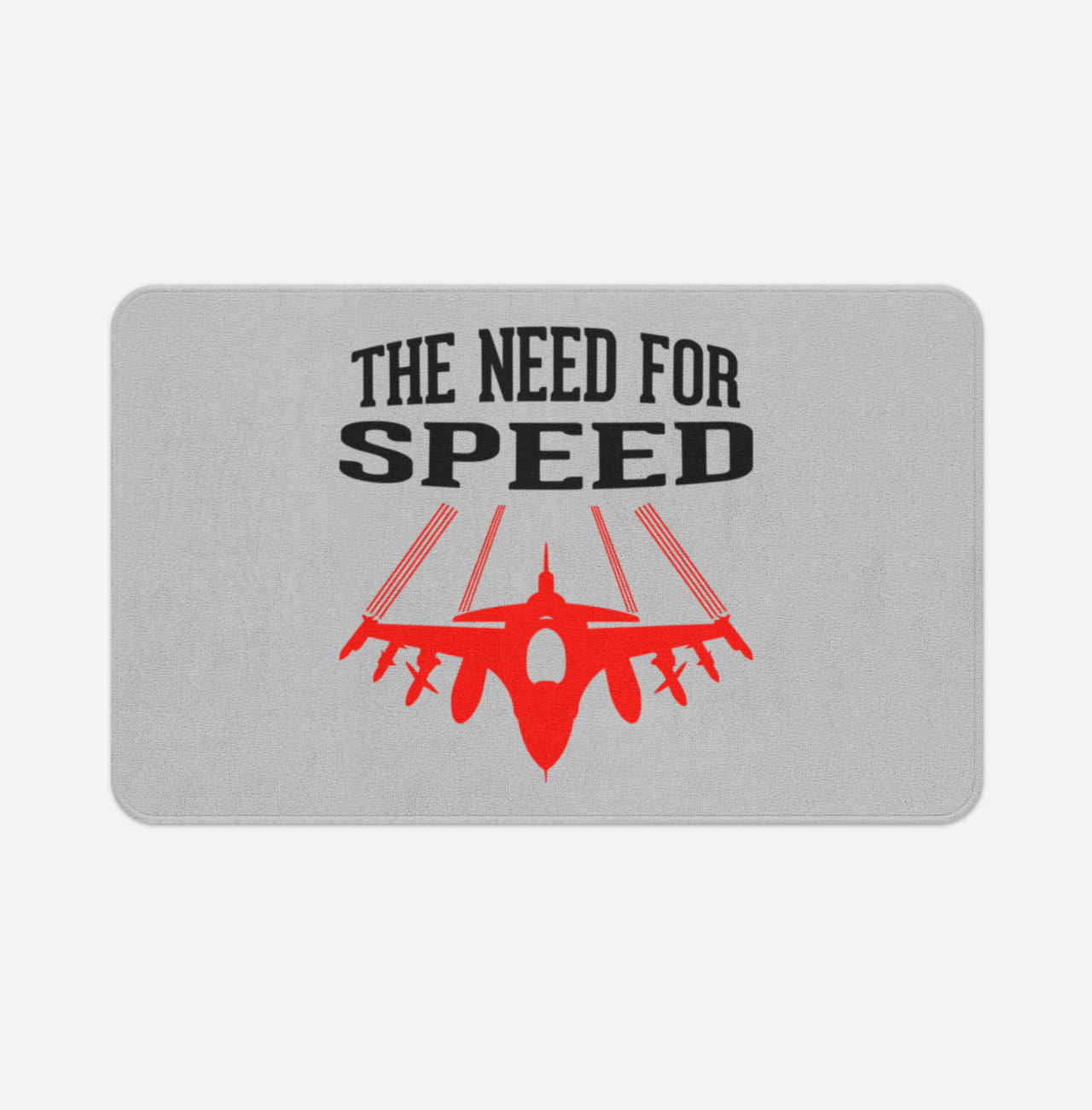 The Need For Speed Designed Bath Mats